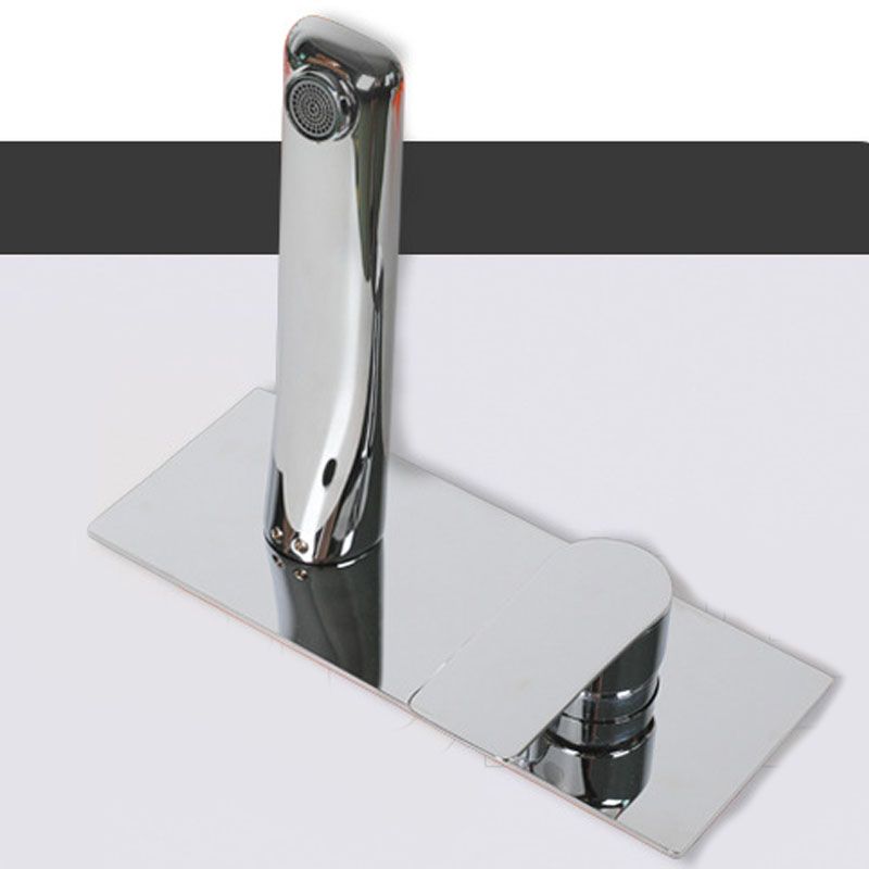 Glam Wall Mounted Sink Faucet Brass Lever Low Arc 2 Hole Faucets Bathroom Faucet Clearhalo 'Bathroom Remodel & Bathroom Fixtures' 'Bathroom Sink Faucets' 'Bathroom Sinks & Faucet Components' 'bathroom_sink_faucets' 'Home Improvement' 'home_improvement' 'home_improvement_bathroom_sink_faucets' 1200x1200_670dfa9e-6590-4c11-9fd9-bc3524b35603