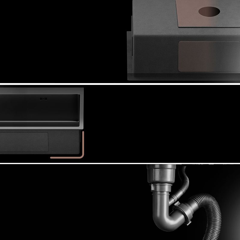 Contemporary Style Sink Set Stainless Steel Friction Resistant Quiet Sink Set for Kitchen Clearhalo 'Home Improvement' 'home_improvement' 'home_improvement_kitchen_sinks' 'Kitchen Remodel & Kitchen Fixtures' 'Kitchen Sinks & Faucet Components' 'Kitchen Sinks' 'kitchen_sinks' 1200x1200_67312727-844d-439b-b886-290fc3d7f738