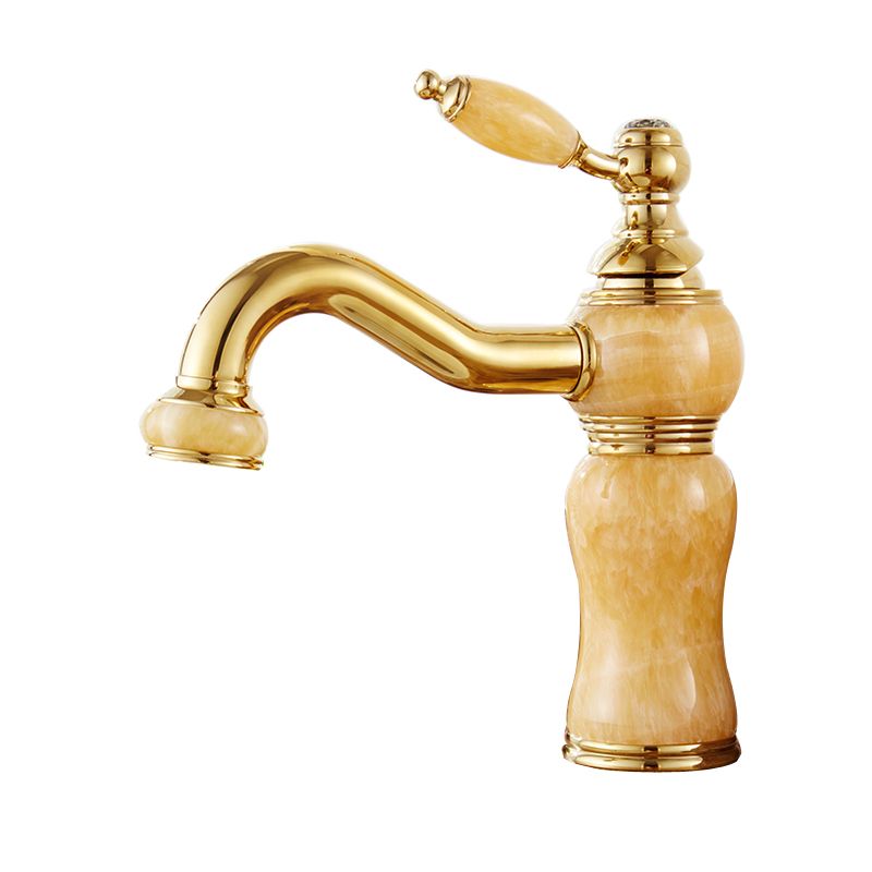Classic Bathroom Vessel Faucet Lever Handle Circular Vessel Faucet Clearhalo 'Bathroom Remodel & Bathroom Fixtures' 'Bathroom Sink Faucets' 'Bathroom Sinks & Faucet Components' 'bathroom_sink_faucets' 'Home Improvement' 'home_improvement' 'home_improvement_bathroom_sink_faucets' 1200x1200_673b222c-959d-4990-9934-0a2f6c0ccce4