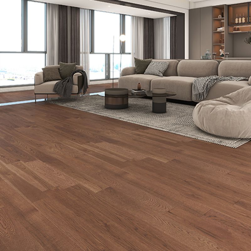 Smooth Wood Flooring Tile Solid Wood Click Lock Wood Tile Set Clearhalo 'Flooring 'Hardwood Flooring' 'hardwood_flooring' 'Home Improvement' 'home_improvement' 'home_improvement_hardwood_flooring' Walls and Ceiling' 1200x1200_673d9bc2-6d0d-485c-80c8-270fb8abd758