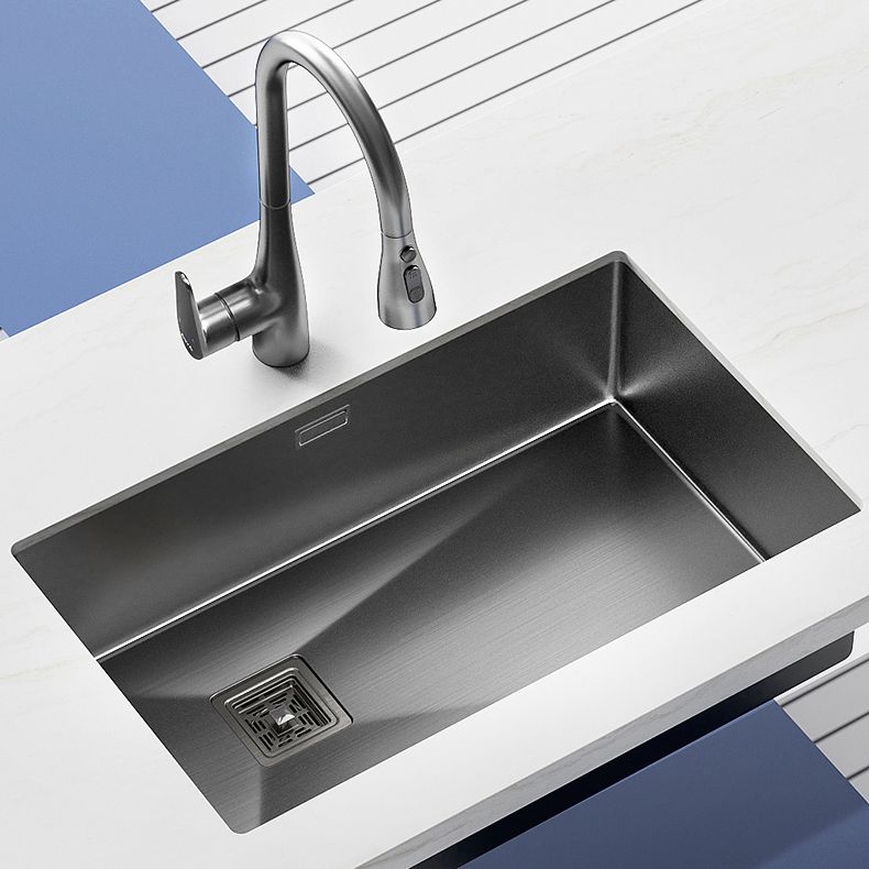 Modern Style Kitchen Sink Stainless Steel Antimicrobial Design Kitchen Sink Clearhalo 'Home Improvement' 'home_improvement' 'home_improvement_kitchen_sinks' 'Kitchen Remodel & Kitchen Fixtures' 'Kitchen Sinks & Faucet Components' 'Kitchen Sinks' 'kitchen_sinks' 1200x1200_6787ee88-f649-41a9-9795-f4b6f7670729