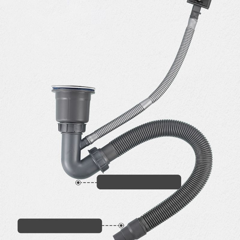 Contemporary Style Kitchen Sink Soundproof Detail Kitchen Sink with Overflow Hole Clearhalo 'Home Improvement' 'home_improvement' 'home_improvement_kitchen_sinks' 'Kitchen Remodel & Kitchen Fixtures' 'Kitchen Sinks & Faucet Components' 'Kitchen Sinks' 'kitchen_sinks' 1200x1200_678d4397-ec5b-467a-9950-8c566a4f0762