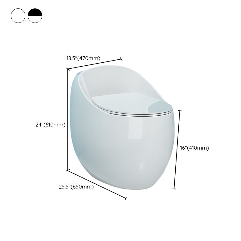 Siphon Jet Porcelain Toilet One Piece Toilet Floor Mounted Urine Toilet Clearhalo 'Bathroom Remodel & Bathroom Fixtures' 'Home Improvement' 'home_improvement' 'home_improvement_toilets' 'Toilets & Bidets' 'Toilets' 1200x1200_67aa91d6-80bd-407f-b951-09446df8af66