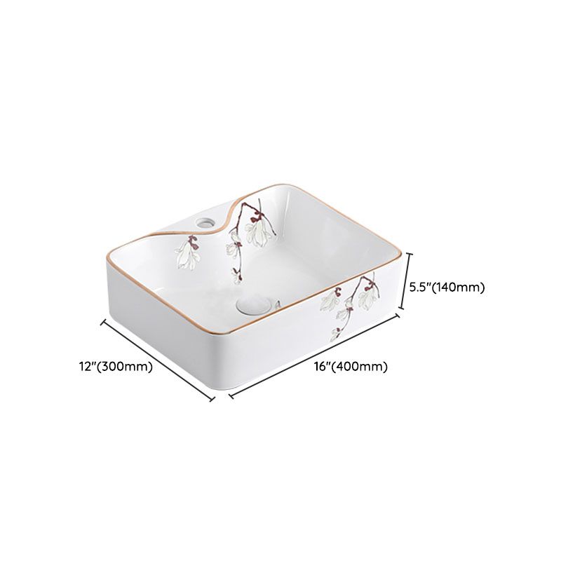 Traditional Vessel Sink Round Porcelain with Faucet Vessel Bathroom Sink Clearhalo 'Bathroom Remodel & Bathroom Fixtures' 'Bathroom Sinks & Faucet Components' 'Bathroom Sinks' 'bathroom_sink' 'Home Improvement' 'home_improvement' 'home_improvement_bathroom_sink' 1200x1200_67b16f8b-e127-4946-b78d-2cbf24f7ceb4