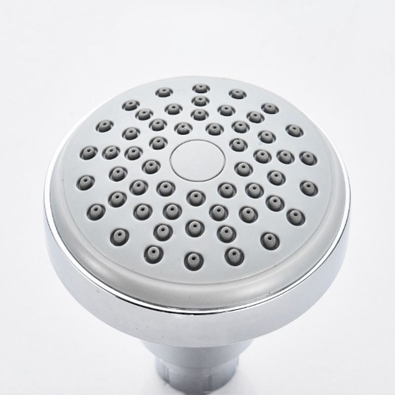 Round Stainless Steel Showerhead in Silver Wall-Mount Showerhead Clearhalo 'Bathroom Remodel & Bathroom Fixtures' 'Home Improvement' 'home_improvement' 'home_improvement_shower_heads' 'Shower Heads' 'shower_heads' 'Showers & Bathtubs Plumbing' 'Showers & Bathtubs' 1200x1200_67da1d0d-11c1-4697-a942-7cde716f7265