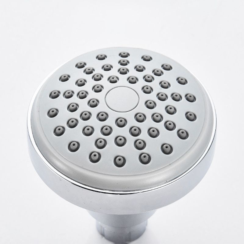 Round Stainless Steel Showerhead in Silver Wall-Mount Showerhead Clearhalo 'Bathroom Remodel & Bathroom Fixtures' 'Home Improvement' 'home_improvement' 'home_improvement_shower_heads' 'Shower Heads' 'shower_heads' 'Showers & Bathtubs Plumbing' 'Showers & Bathtubs' 1200x1200_67da1d0d-11c1-4697-a942-7cde716f7265