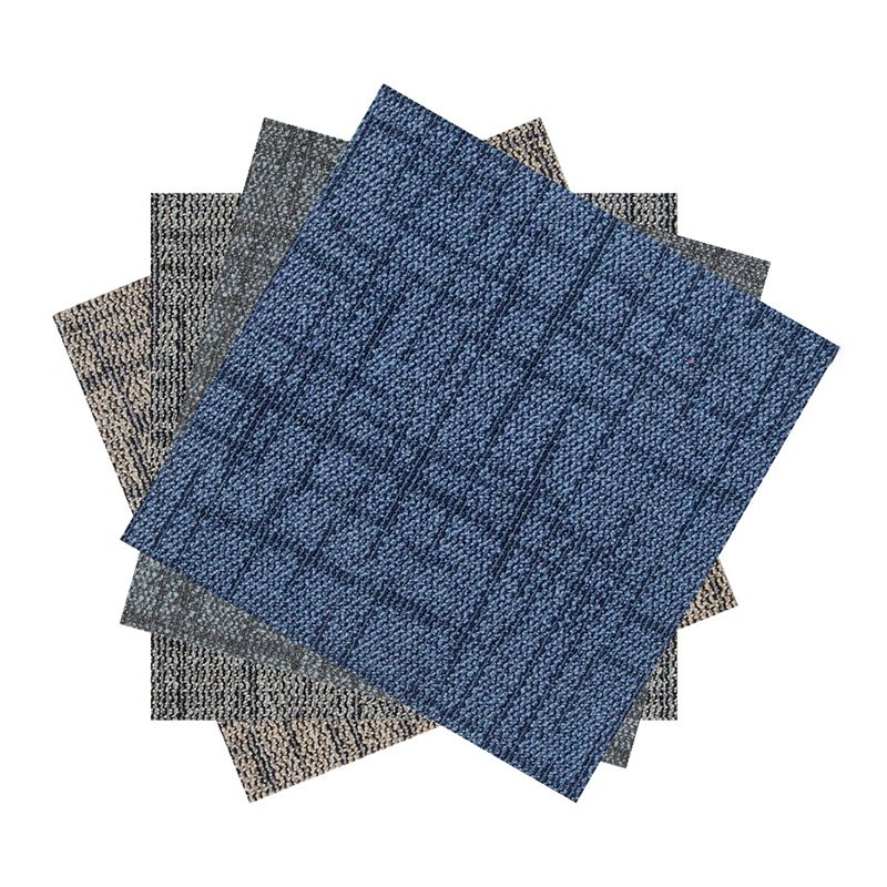 Level Loop Carpet Tile Non-Skid Self Adhesive Indoor Office Carpet Tiles Clearhalo 'Carpet Tiles & Carpet Squares' 'carpet_tiles_carpet_squares' 'Flooring 'Home Improvement' 'home_improvement' 'home_improvement_carpet_tiles_carpet_squares' Walls and Ceiling' 1200x1200_67fde5b8-c45e-4e30-9693-bd897a7d6604