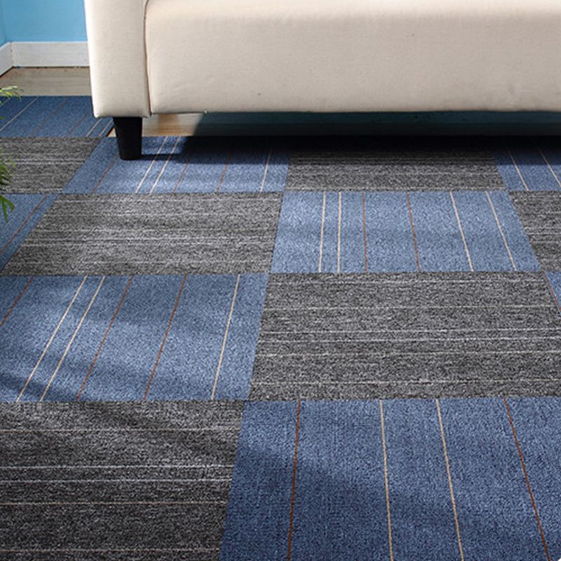 Modern Level Loop Carpet Pure Color Fade Resistant Carpet Tiles Clearhalo 'Carpet Tiles & Carpet Squares' 'carpet_tiles_carpet_squares' 'Flooring 'Home Improvement' 'home_improvement' 'home_improvement_carpet_tiles_carpet_squares' Walls and Ceiling' 1200x1200_689ff1b6-52d4-44a0-974e-37e1987317af