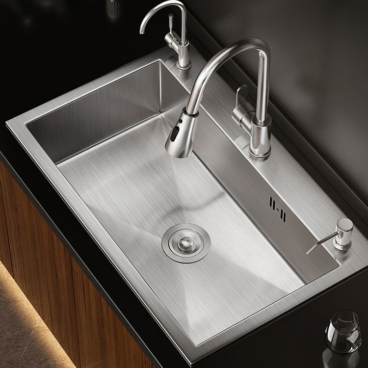 Classic Style Kitchen Sink Stainless Steel 3 Holes Drop-In Kitchen Sink Clearhalo 'Home Improvement' 'home_improvement' 'home_improvement_kitchen_sinks' 'Kitchen Remodel & Kitchen Fixtures' 'Kitchen Sinks & Faucet Components' 'Kitchen Sinks' 'kitchen_sinks' 1200x1200_68c6e8f1-06d5-4cc2-be8c-5090555c6cd0
