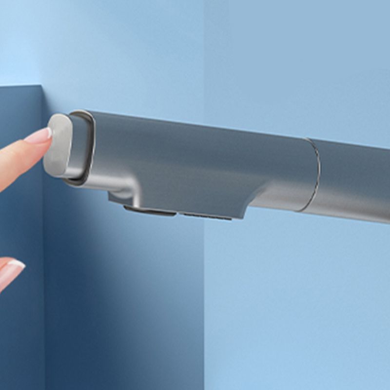 Modern Swivel Spout Vessel Faucet Centerset Bathroom Faucet with Knob Handle Clearhalo 'Bathroom Remodel & Bathroom Fixtures' 'Bathroom Sink Faucets' 'Bathroom Sinks & Faucet Components' 'bathroom_sink_faucets' 'Home Improvement' 'home_improvement' 'home_improvement_bathroom_sink_faucets' 1200x1200_68c967cb-577c-4bd7-8740-6ec2b86d7f04