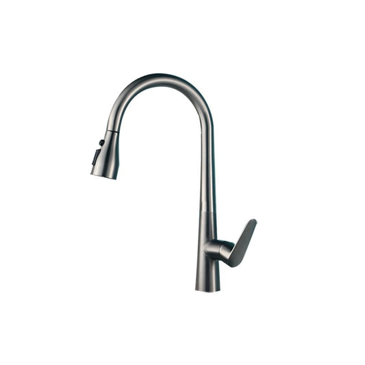 Pull Out Kitchen Faucet Single Handle 3 Function Faucet with Pull Out Sprayer Clearhalo 'Home Improvement' 'home_improvement' 'home_improvement_kitchen_faucets' 'Kitchen Faucets' 'Kitchen Remodel & Kitchen Fixtures' 'Kitchen Sinks & Faucet Components' 'kitchen_faucets' 1200x1200_68cd60b7-183e-44b8-a173-b55827056447