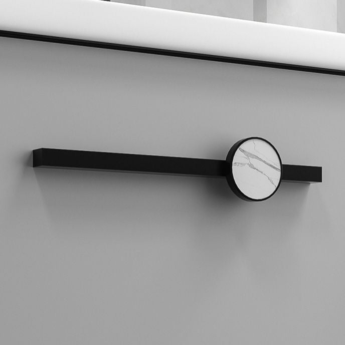 Modern Single Sink Vanity Metal Frame Rectangular Vanity Set Clearhalo 'Bathroom Remodel & Bathroom Fixtures' 'Bathroom Vanities' 'bathroom_vanities' 'Home Improvement' 'home_improvement' 'home_improvement_bathroom_vanities' 1200x1200_68e8911f-a9a8-49fa-b9e1-6a6b04a9d627