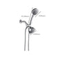 Traditional Dual Shower Heads Home Metal Round Shape Dual Shower Clearhalo 'Bathroom Remodel & Bathroom Fixtures' 'Home Improvement' 'home_improvement' 'home_improvement_shower_heads' 'Shower Heads' 'shower_heads' 'Showers & Bathtubs Plumbing' 'Showers & Bathtubs' 1200x1200_6903fa39-dabd-40fe-bba6-507f39b234ae