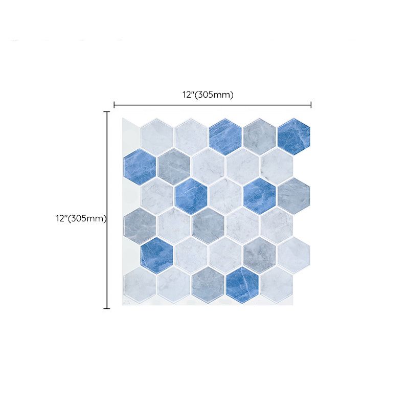 Mosaic Tile Peel and Stick Wall Tile Modern Style Wallpaper with Square Shape Clearhalo 'Flooring 'Home Improvement' 'home_improvement' 'home_improvement_peel_stick_blacksplash' 'Peel & Stick Backsplash Tile' 'peel_stick_blacksplash' 'Walls & Ceilings' Walls and Ceiling' 1200x1200_6919886b-95ea-46a1-90a4-feef638ca4a6