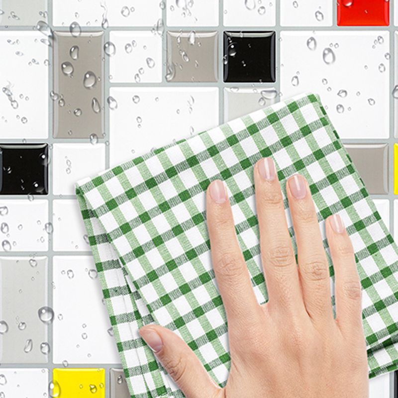 Modern Field Tile Waterproof Peel and Stick Backsplash Tile for Kitchen Clearhalo 'Flooring 'Home Improvement' 'home_improvement' 'home_improvement_peel_stick_blacksplash' 'Peel & Stick Backsplash Tile' 'peel_stick_blacksplash' 'Walls & Ceilings' Walls and Ceiling' 1200x1200_6936de9d-46fa-472b-af9b-422fff03f50c
