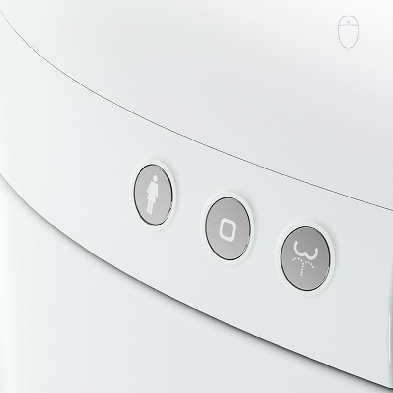 Contemporary Stain Resistant Floor Standing Bidet Elongated Bidet Clearhalo 'Bathroom Remodel & Bathroom Fixtures' 'Bidets' 'Home Improvement' 'home_improvement' 'home_improvement_bidets' 'Toilets & Bidets' 1200x1200_69487a7c-5096-4092-8ca8-2bf1aff17583