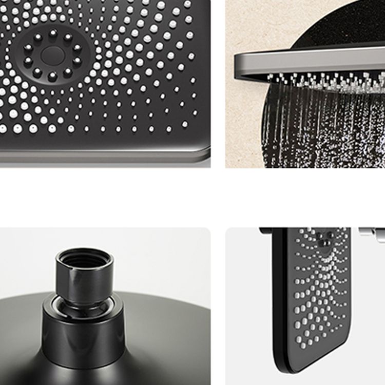 Contemporary Shower Head Combo Standard Spray Pattern Rectangle Large Shower Head Clearhalo 'Bathroom Remodel & Bathroom Fixtures' 'Home Improvement' 'home_improvement' 'home_improvement_shower_heads' 'Shower Heads' 'shower_heads' 'Showers & Bathtubs Plumbing' 'Showers & Bathtubs' 1200x1200_694a9c60-bde1-4cf6-9a6a-26431e4e1714