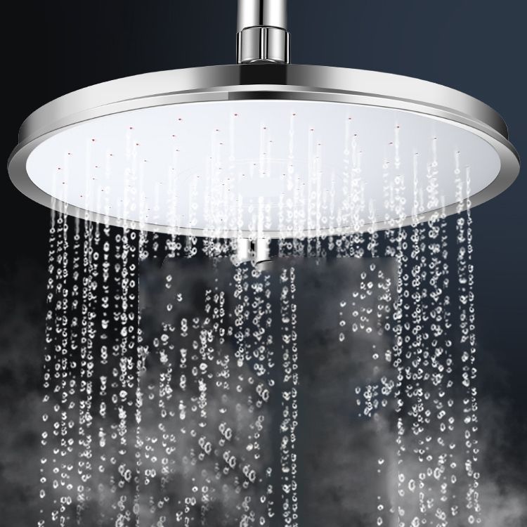 Round Shower Head Combo Modern Fixed Shower Head for Bathroom Clearhalo 'Bathroom Remodel & Bathroom Fixtures' 'Home Improvement' 'home_improvement' 'home_improvement_shower_heads' 'Shower Heads' 'shower_heads' 'Showers & Bathtubs Plumbing' 'Showers & Bathtubs' 1200x1200_695a78d2-8a24-492b-83e6-78485f75341f
