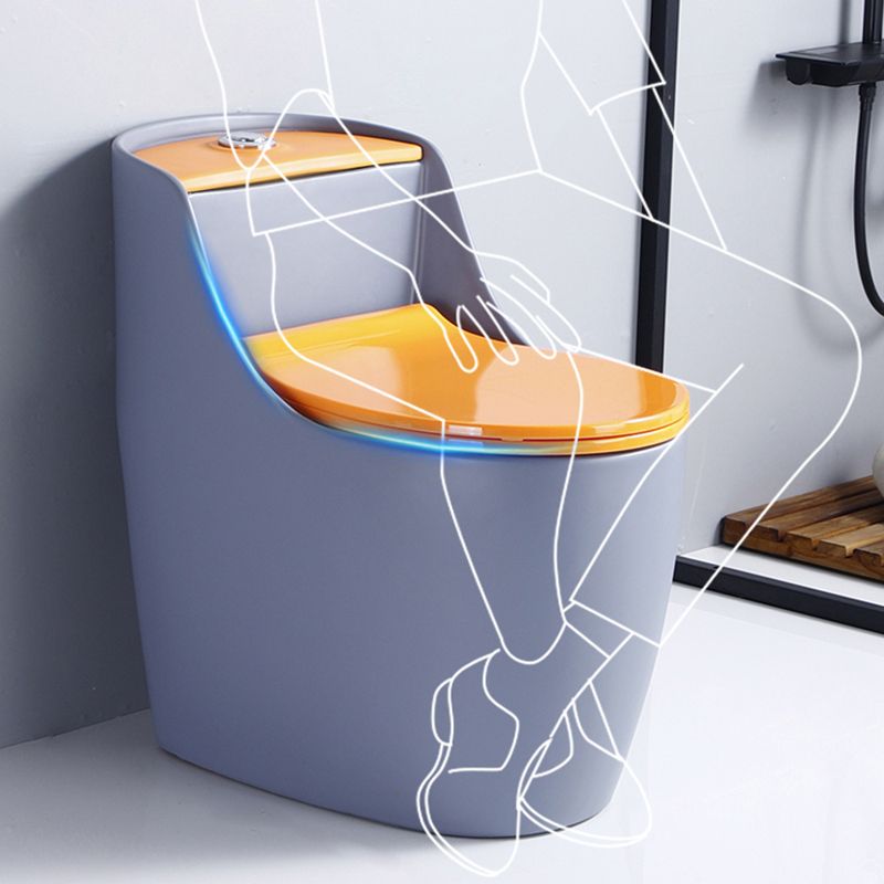 Contemporary Floor Mount Flush Toilet Siphon Jet Ceramic Urine Toilet for Bathroom Clearhalo 'Bathroom Remodel & Bathroom Fixtures' 'Home Improvement' 'home_improvement' 'home_improvement_toilets' 'Toilets & Bidets' 'Toilets' 1200x1200_695db0c3-956a-445e-9d11-1930a7043a1c