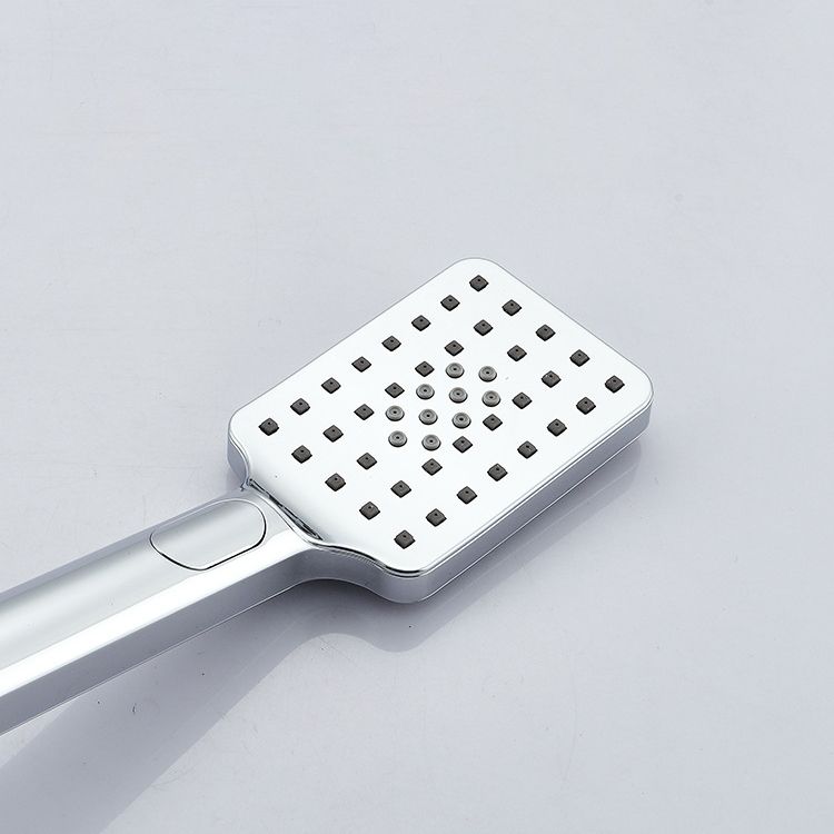 Shower System Square Rain Jet Massage Adjustable Spray Pattern Wall Mounted Shower Trim Clearhalo 'Bathroom Remodel & Bathroom Fixtures' 'Home Improvement' 'home_improvement' 'home_improvement_shower_faucets' 'Shower Faucets & Systems' 'shower_faucets' 'Showers & Bathtubs Plumbing' 'Showers & Bathtubs' 1200x1200_6971a795-7653-439d-8740-04f13038766b