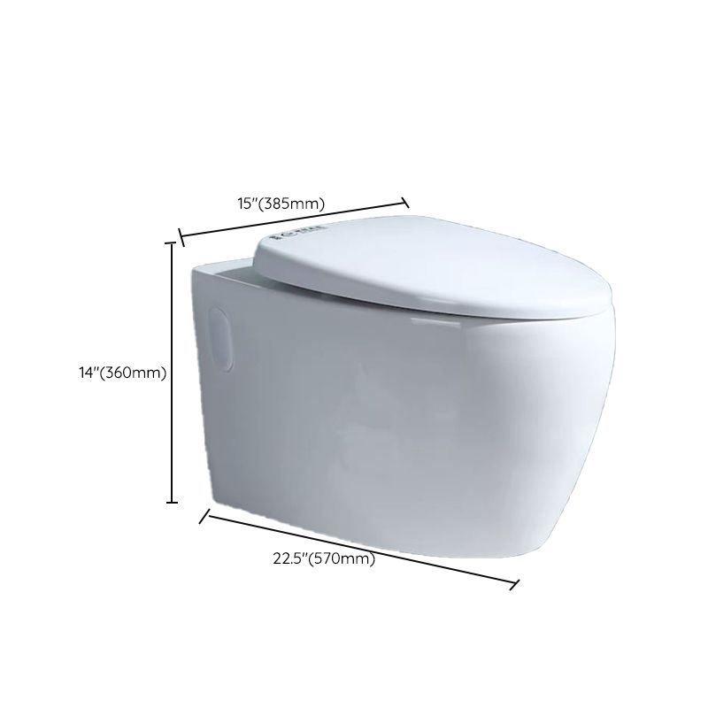 Modern White Ceramic Flush Toilet Wall Mount Urine Toilet for Washroom Clearhalo 'Bathroom Remodel & Bathroom Fixtures' 'Home Improvement' 'home_improvement' 'home_improvement_toilets' 'Toilets & Bidets' 'Toilets' 1200x1200_69737a2b-b4aa-4852-ada5-3ab3dd0e731a