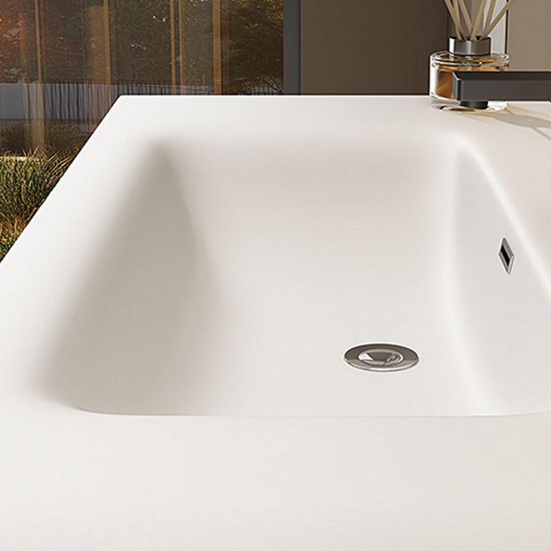 Wall Mount Bathroom Vanity Set White Wood Frame Rectangular Single Sink Scratch Resistant Clearhalo 'Bathroom Remodel & Bathroom Fixtures' 'Bathroom Vanities' 'bathroom_vanities' 'Home Improvement' 'home_improvement' 'home_improvement_bathroom_vanities' 1200x1200_6987adf2-c4a1-4f4e-94a5-39b198ed99bf