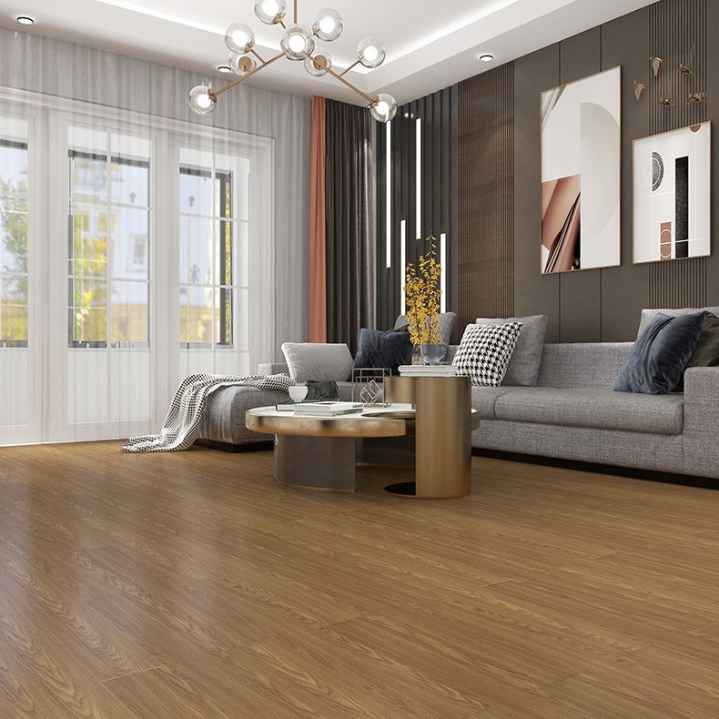 Modern 8" X 48" X 15mm Natural Solid Wood Laminate Flooring, Click-Lock, Waterproof Clearhalo 'Flooring 'Home Improvement' 'home_improvement' 'home_improvement_laminate_flooring' 'Laminate Flooring' 'laminate_flooring' Walls and Ceiling' 1200x1200_69d3f6bf-e645-494a-acbe-81c57b7ea3a8