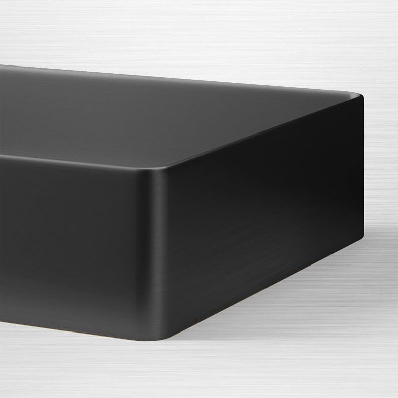 Modern Bathroom Sink Metal Rectangular Undermount Bathroom Sink with Pop-Up Drain Clearhalo 'Bathroom Remodel & Bathroom Fixtures' 'Bathroom Sinks & Faucet Components' 'Bathroom Sinks' 'bathroom_sink' 'Home Improvement' 'home_improvement' 'home_improvement_bathroom_sink' 1200x1200_69f4e984-3f1c-4164-8f77-1f538f043b6c