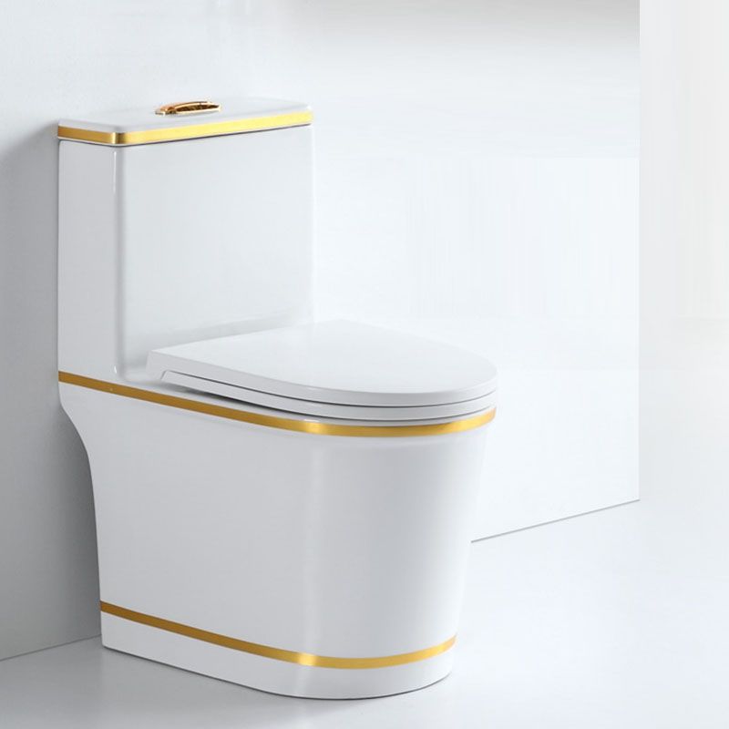 Siphon Jet Toilet Traditional One-Piece Toilet with Slow Close Seat Clearhalo 'Bathroom Remodel & Bathroom Fixtures' 'Home Improvement' 'home_improvement' 'home_improvement_toilets' 'Toilets & Bidets' 'Toilets' 1200x1200_6a0282fa-1e2b-4e7d-a4aa-baea5cd2c9f6