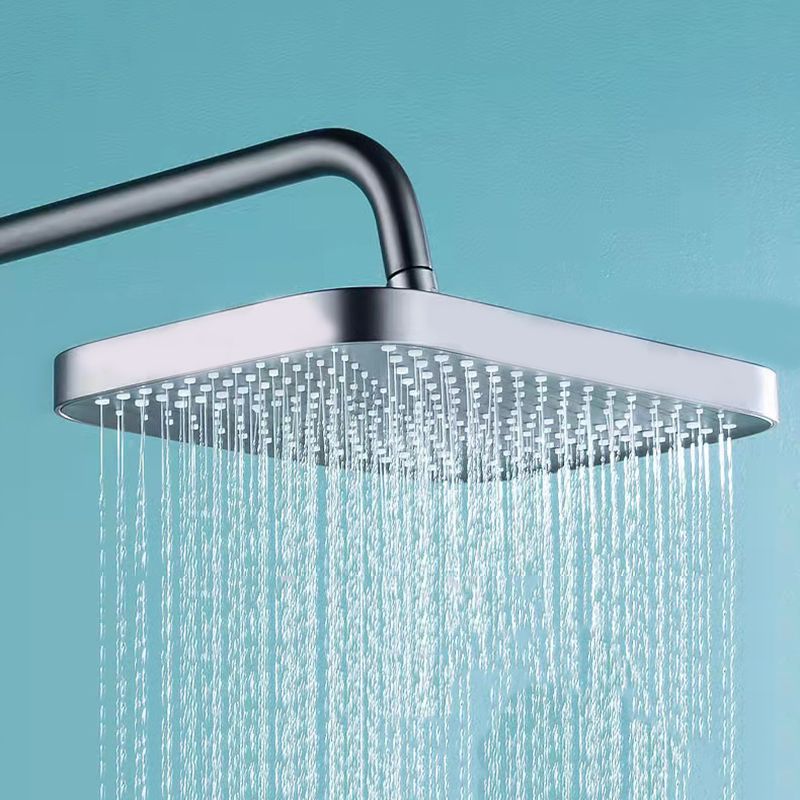 Modern Adjustable Swivel Shower Metal Shower Head Shower Faucet on Wall Clearhalo 'Bathroom Remodel & Bathroom Fixtures' 'Home Improvement' 'home_improvement' 'home_improvement_shower_faucets' 'Shower Faucets & Systems' 'shower_faucets' 'Showers & Bathtubs Plumbing' 'Showers & Bathtubs' 1200x1200_6a5ccc82-3e7f-4cf7-b18b-f03874a3f57c