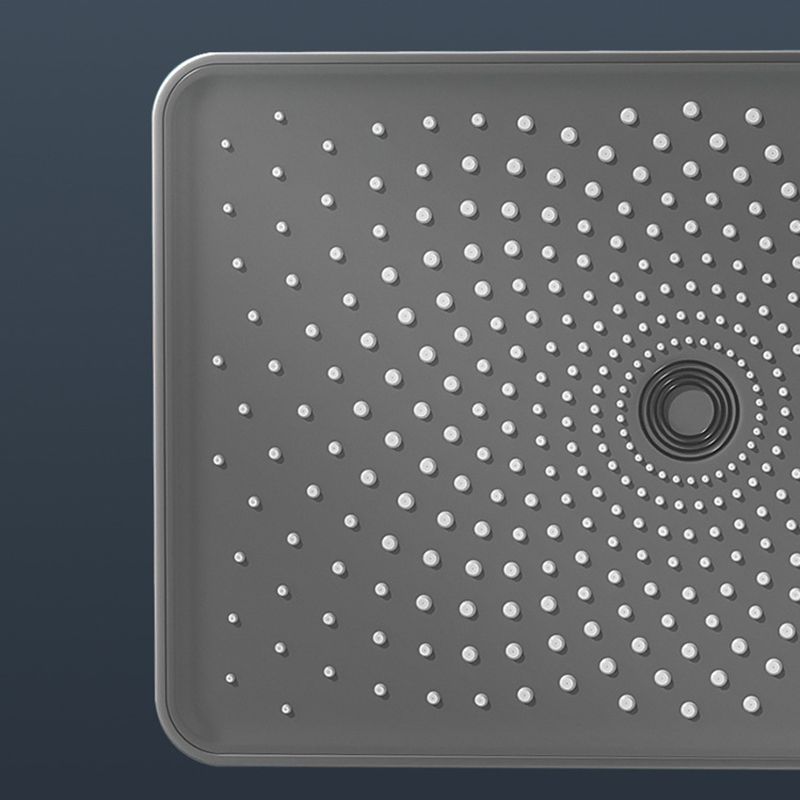 Contemporary Round and Square Shower System Wall Mounted Shower Set Clearhalo 'Bathroom Remodel & Bathroom Fixtures' 'Home Improvement' 'home_improvement' 'home_improvement_shower_faucets' 'Shower Faucets & Systems' 'shower_faucets' 'Showers & Bathtubs Plumbing' 'Showers & Bathtubs' 1200x1200_6a7fa2cf-781b-4ad0-9fc6-6ccbeddeb6ba