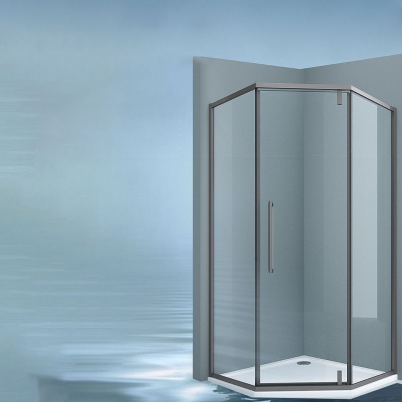 Transparent Shower Bath Door Pivot Scratch Resistant Shower Bath Door Clearhalo 'Bathroom Remodel & Bathroom Fixtures' 'Home Improvement' 'home_improvement' 'home_improvement_shower_tub_doors' 'Shower and Tub Doors' 'shower_tub_doors' 'Showers & Bathtubs' 1200x1200_6a88d1ae-df96-46ce-8f3c-cd27b624cad6