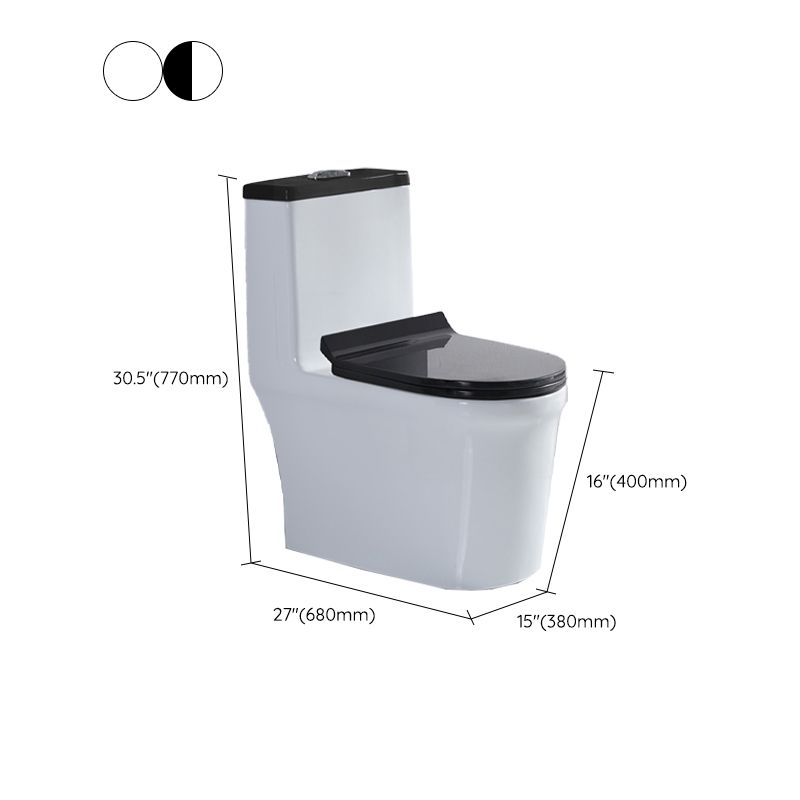 Skirted Toilet Traditional Floor Mount One-Piece Toilet with Slow Close Seat Clearhalo 'Bathroom Remodel & Bathroom Fixtures' 'Home Improvement' 'home_improvement' 'home_improvement_toilets' 'Toilets & Bidets' 'Toilets' 1200x1200_6a98b826-ada5-40a4-8066-052e9f297cf4
