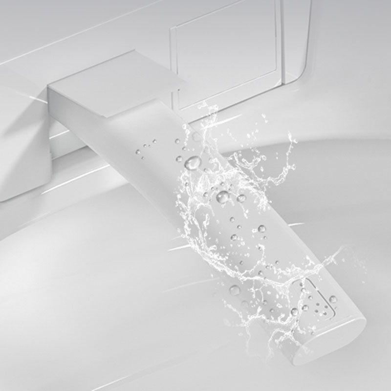 Contemporary Electronic Toilet Seat Elongated Floor Standing Bidet Clearhalo 'Bathroom Remodel & Bathroom Fixtures' 'Bidets' 'Home Improvement' 'home_improvement' 'home_improvement_bidets' 'Toilets & Bidets' 1200x1200_6a9b43b0-bf0d-45e4-acbc-8d312701c91d