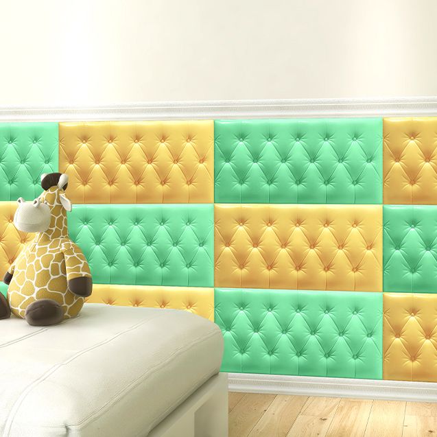 Modern Style Foam Waterproof Wall Paneling Bed Room 3D Embossed Wall Paneling Clearhalo 'Flooring 'Home Improvement' 'home_improvement' 'home_improvement_wall_paneling' 'Wall Paneling' 'wall_paneling' 'Walls & Ceilings' Walls and Ceiling' 1200x1200_6ab30395-cb58-408f-a974-201583da6c47