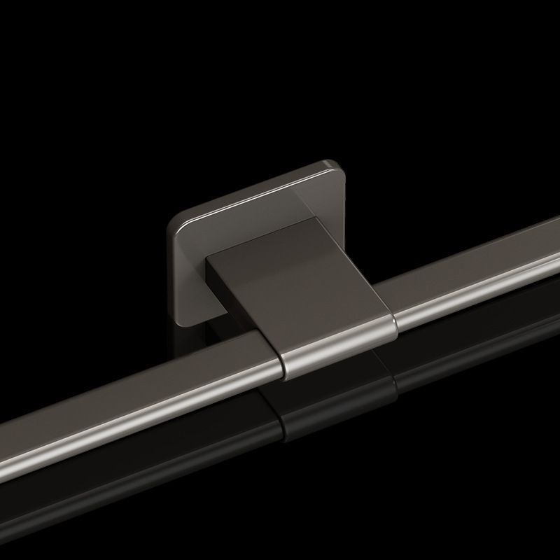 Contemporary Aluminum Bath Hardware Set Towel Bar Bathroom Hardware Clearhalo 'Bathroom Hardware Sets' 'Bathroom Hardware' 'Bathroom Remodel & Bathroom Fixtures' 'bathroom_hardware_sets' 'Home Improvement' 'home_improvement' 'home_improvement_bathroom_hardware_sets' 1200x1200_6ab5f976-5bf8-4dbe-8509-7f79267df61c