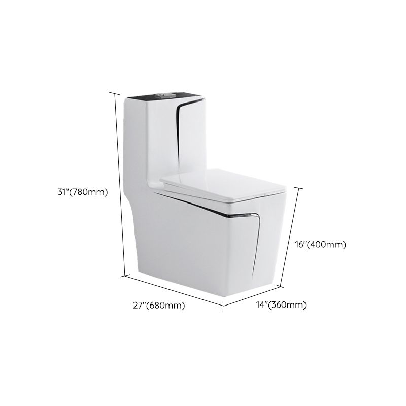 Skirted Toilet Traditional Floor Mount One-Piece Toilet with Slow Close Seat Clearhalo 'Bathroom Remodel & Bathroom Fixtures' 'Home Improvement' 'home_improvement' 'home_improvement_toilets' 'Toilets & Bidets' 'Toilets' 1200x1200_6aba6ea6-f41c-4553-94ad-9f37a71fab0c