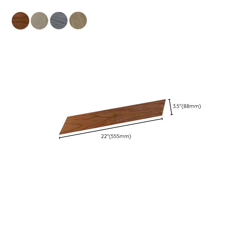 Traditional Plank Flooring Solid Wood Wire Brushed Click-Locking Trim Piece Clearhalo 'Flooring 'Hardwood Flooring' 'hardwood_flooring' 'Home Improvement' 'home_improvement' 'home_improvement_hardwood_flooring' Walls and Ceiling' 1200x1200_6abbbb18-79d5-4241-bef3-8dbe6a686455