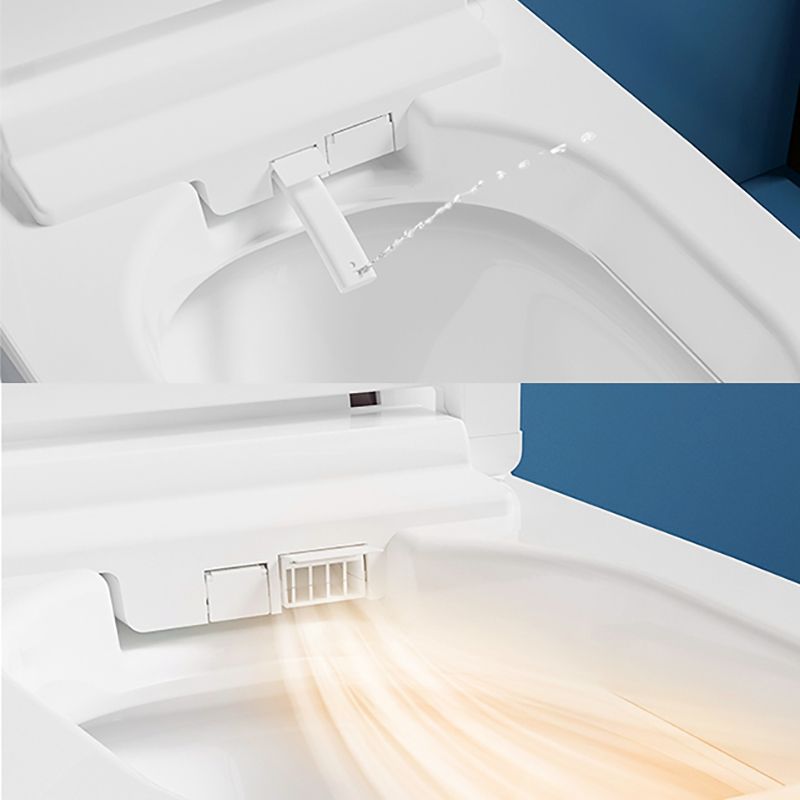 Elongated Floor Mount Bidet/Wall Hung Toilet with Heated Seat Clearhalo 'Bathroom Remodel & Bathroom Fixtures' 'Bidets' 'Home Improvement' 'home_improvement' 'home_improvement_bidets' 'Toilets & Bidets' 1200x1200_6ad6611c-241d-4155-8646-89bab2a08573