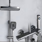 Adjustable Spray Pattern Shower System Valve Included Brass Wall Mounted Shower Combo Clearhalo 'Bathroom Remodel & Bathroom Fixtures' 'Home Improvement' 'home_improvement' 'home_improvement_shower_faucets' 'Shower Faucets & Systems' 'shower_faucets' 'Showers & Bathtubs Plumbing' 'Showers & Bathtubs' 1200x1200_6aeaeaf3-49e8-4fe6-8a89-6b3b16970dfd