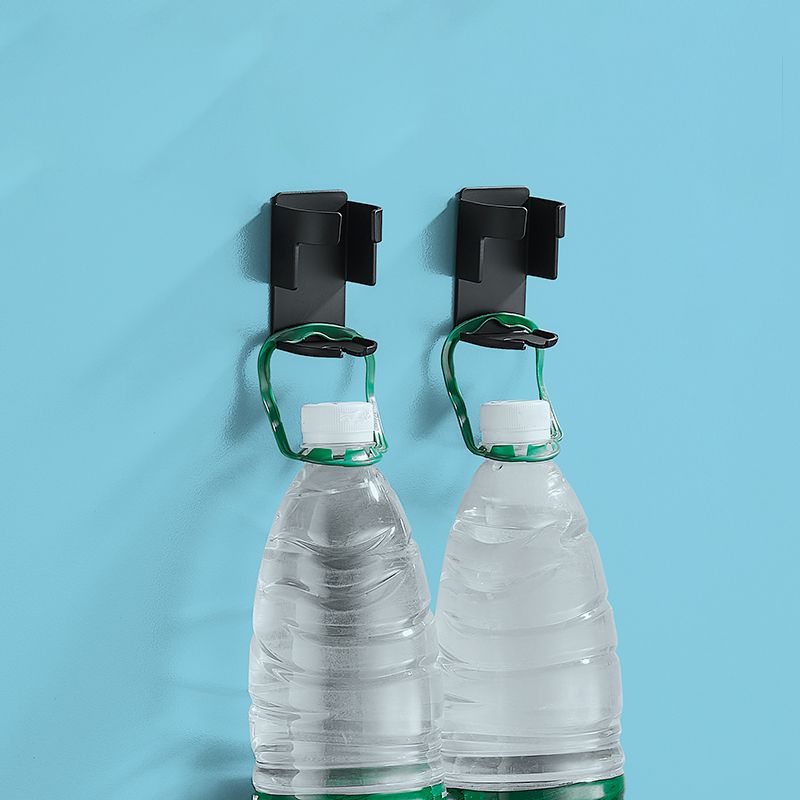 Modern Black/White 4-Piece Bathroom Accessory Set, Toothbrush Holder Clearhalo 'Bathroom Hardware Sets' 'Bathroom Hardware' 'Bathroom Remodel & Bathroom Fixtures' 'bathroom_hardware_sets' 'Home Improvement' 'home_improvement' 'home_improvement_bathroom_hardware_sets' 1200x1200_6af40392-2a07-46f5-9c64-60603b696603