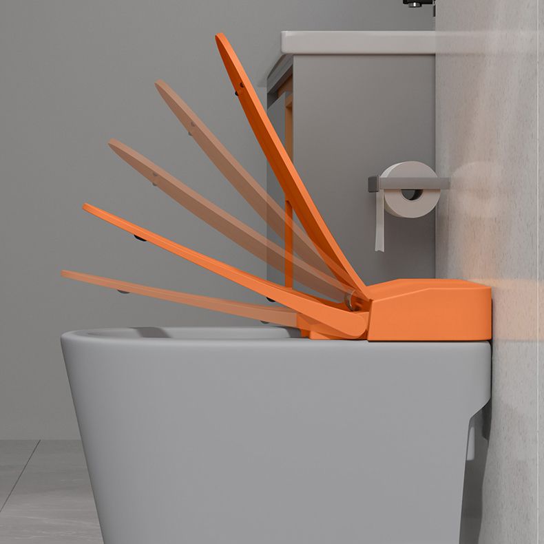 Modern Floor Mount Toilet Bowl Siphon Jet Skirted Toilet with Seat for Bathroom Clearhalo 'Bathroom Remodel & Bathroom Fixtures' 'Home Improvement' 'home_improvement' 'home_improvement_toilets' 'Toilets & Bidets' 'Toilets' 1200x1200_6b00cd29-51af-43f7-a545-bdb561aa7bb9
