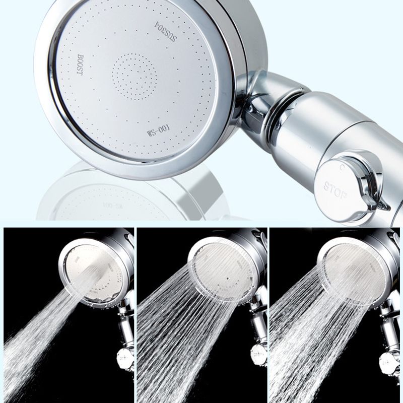 Contemporary Style Shower Head Metal Bathroom Handheld Shower Head Clearhalo 'Bathroom Remodel & Bathroom Fixtures' 'Home Improvement' 'home_improvement' 'home_improvement_shower_heads' 'Shower Heads' 'shower_heads' 'Showers & Bathtubs Plumbing' 'Showers & Bathtubs' 1200x1200_6b1942fe-b495-49df-87a9-41d65f8fa52f