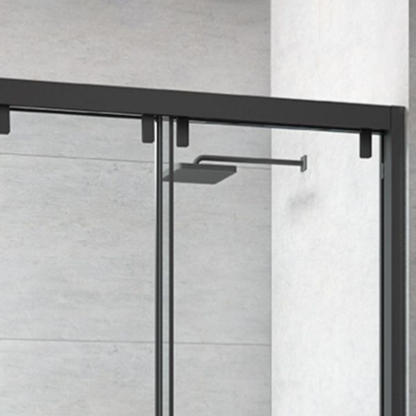 Frame Transparent Shower Doors Pivot Tempered Shower Bath Door Clearhalo 'Bathroom Remodel & Bathroom Fixtures' 'Home Improvement' 'home_improvement' 'home_improvement_shower_tub_doors' 'Shower and Tub Doors' 'shower_tub_doors' 'Showers & Bathtubs' 1200x1200_6b200d4c-25c6-4eb3-8105-13906fd5d994