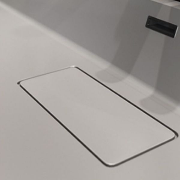 Grey Solid Wood Modern Wall Mounted Standard Bathroom Vanity Set Clearhalo 'Bathroom Remodel & Bathroom Fixtures' 'Bathroom Vanities' 'bathroom_vanities' 'Home Improvement' 'home_improvement' 'home_improvement_bathroom_vanities' 1200x1200_6b2b2bae-ee93-4916-9859-f58b5c4c4e8f