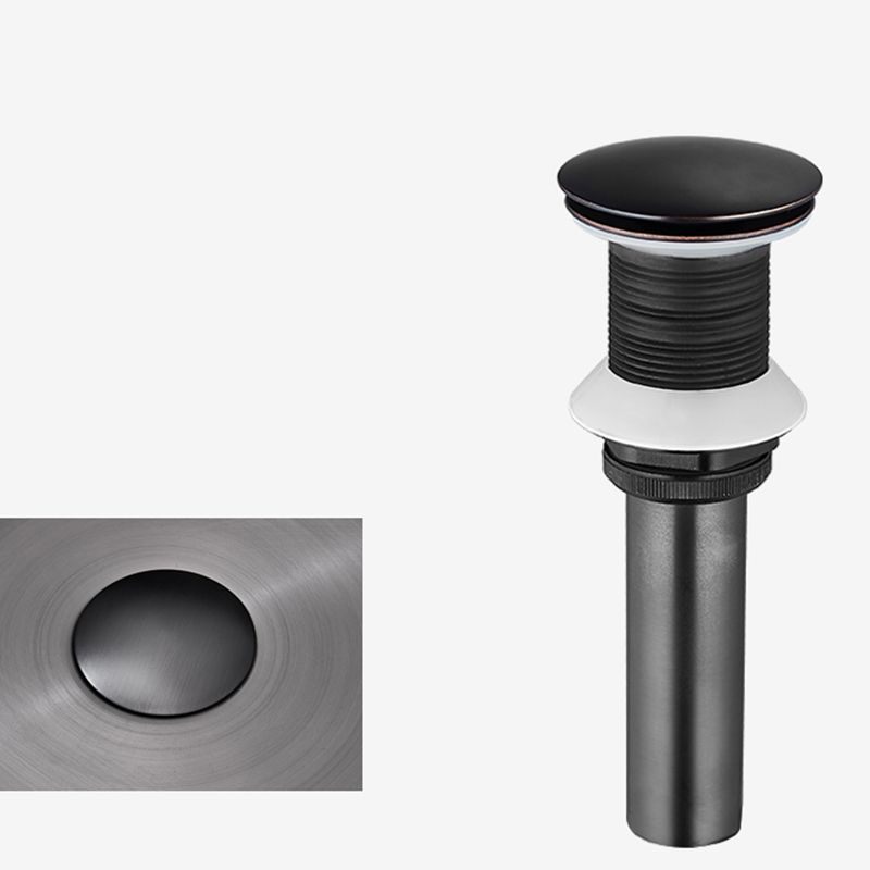 Modern Bathroom Sink Metal Round Vessel Bathroom Sink with Pop-Up Drain Clearhalo 'Bathroom Remodel & Bathroom Fixtures' 'Bathroom Sinks & Faucet Components' 'Bathroom Sinks' 'bathroom_sink' 'Home Improvement' 'home_improvement' 'home_improvement_bathroom_sink' 1200x1200_6b2c1822-527e-4c3e-91bf-3b4a8730aad1