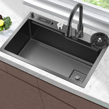 Classic Single Basin Sink Stainless Steel Faucet Sink with Soap Dispenser Clearhalo 'Home Improvement' 'home_improvement' 'home_improvement_kitchen_sinks' 'Kitchen Remodel & Kitchen Fixtures' 'Kitchen Sinks & Faucet Components' 'Kitchen Sinks' 'kitchen_sinks' 1200x1200_6b2c6cea-c1f2-4868-b4d8-43e7cd15fbc1