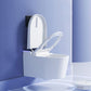 Contemporary Wall Hung Toilet Set Ceramic Wall Mounted Bidet Clearhalo 'Bathroom Remodel & Bathroom Fixtures' 'Bidets' 'Home Improvement' 'home_improvement' 'home_improvement_bidets' 'Toilets & Bidets' 1200x1200_6b44a350-0868-4931-b7b5-d0b1df41aef0