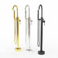 Modern Freestanding Tub Filler with 2 Handles Floor Mounted Bathroom Faucet Clearhalo 'Bathroom Remodel & Bathroom Fixtures' 'Bathtub Faucets' 'bathtub_faucets' 'Home Improvement' 'home_improvement' 'home_improvement_bathtub_faucets' 1200x1200_6b8c45ae-8f1a-4349-a897-5a69ec661e75
