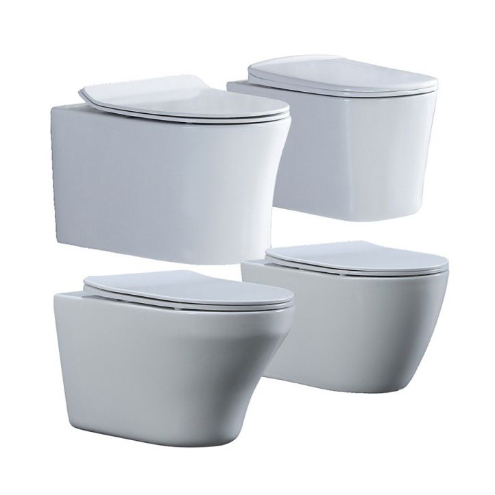 Contemporary All-In-One Flush Toilet Wall Mount Porcelain Toilet Clearhalo 'Bathroom Remodel & Bathroom Fixtures' 'Home Improvement' 'home_improvement' 'home_improvement_toilets' 'Toilets & Bidets' 'Toilets' 1200x1200_6bca2120-ec21-4e30-932e-f3d1a3906720